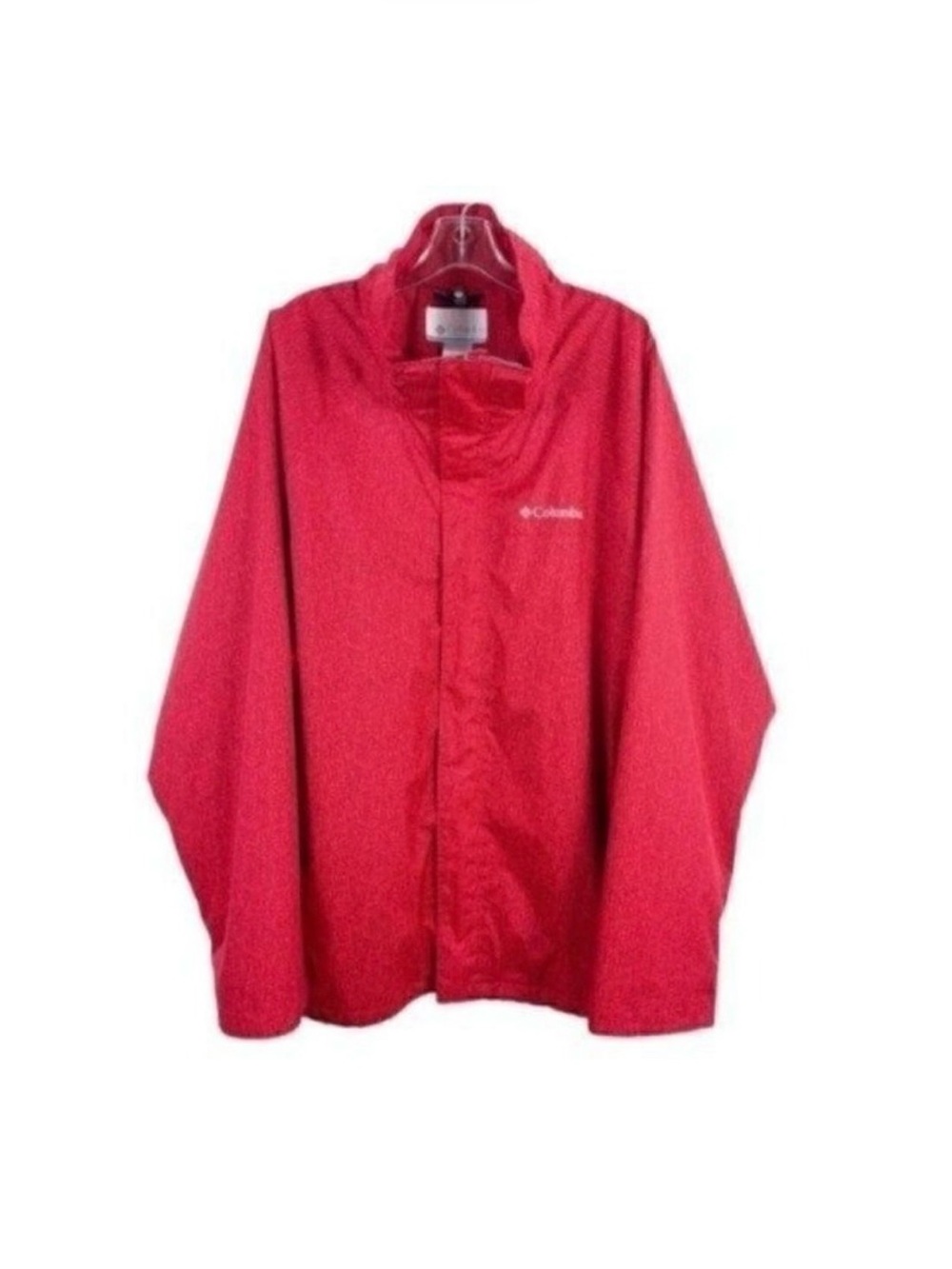 Columbia Morningside park red jacket shell size XL